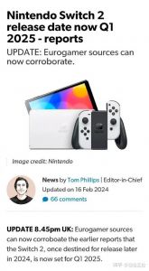 2025年Switch新重制游戏大爆发 经典回归与未来展望